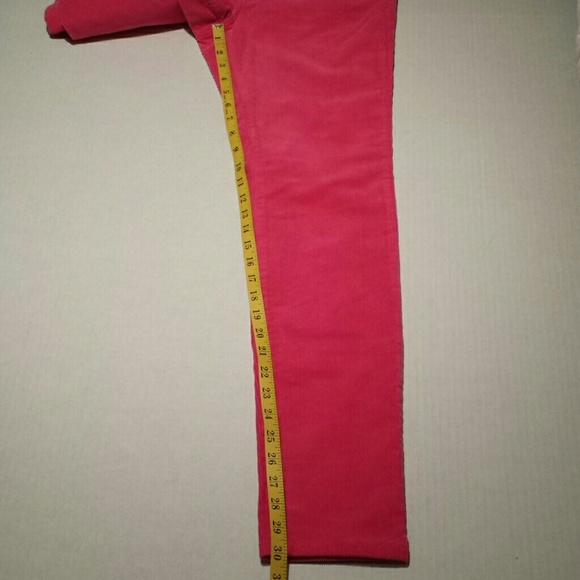 NWT Vineyard Vines Pink Corduroy Pants Size 6 - Picture 7 of 8